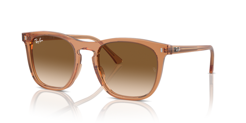 Ray-Ban RB2210F in Transparent Brown - Alternate View