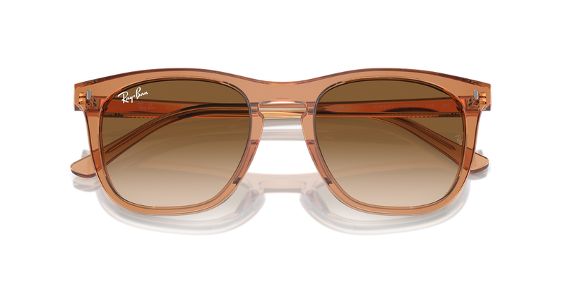 Ray-Ban RB2210F in Transparent Brown - Alternate View