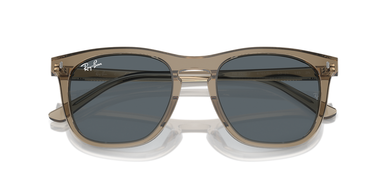 Ray-Ban RB2210F in Transparent Brown - Alternate View