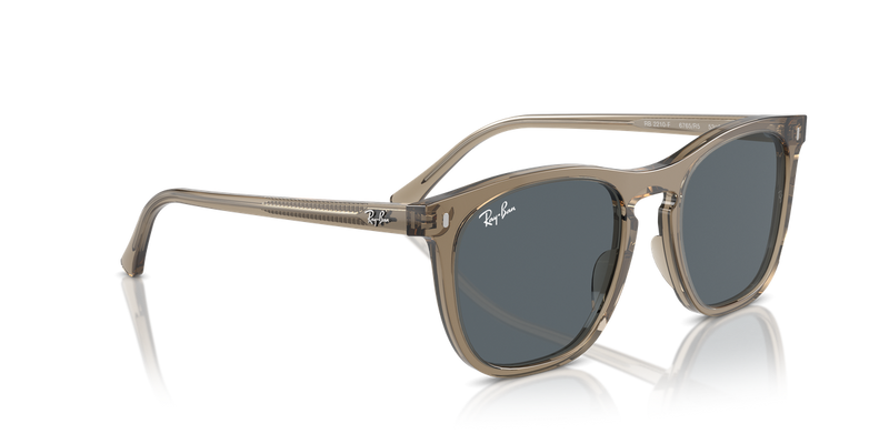 Ray-Ban RB2210F in Transparent Brown - Alternate View