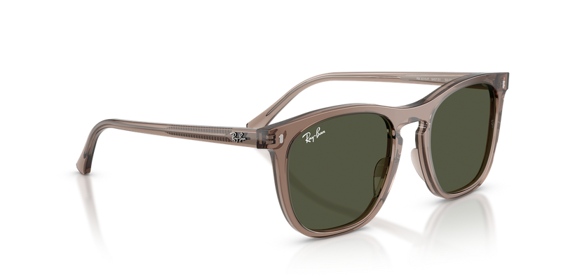 Ray-Ban RB2210F in Transparent Light Brown - Alternate View