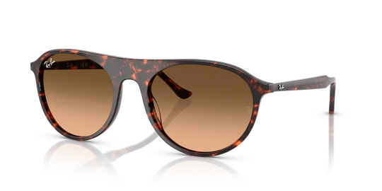 Ray-Ban RB2215F - Havana Red Turtle / Pink Gradient Black (14293B)