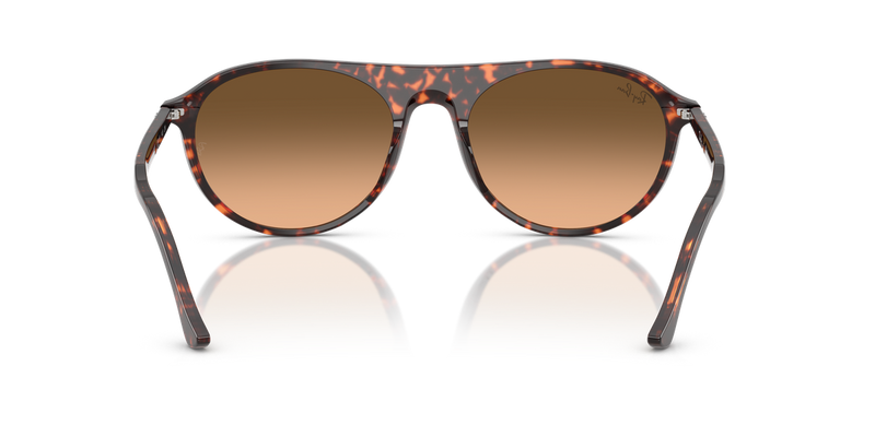 Ray-Ban RB2215F in Havana Red Turtle - Temple Detail