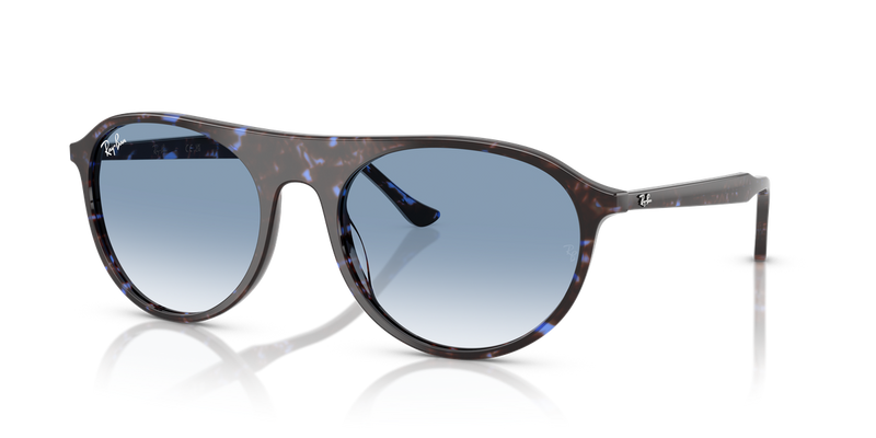 Ray-Ban RB2215 in Havana Blue Turtle - Alternate View