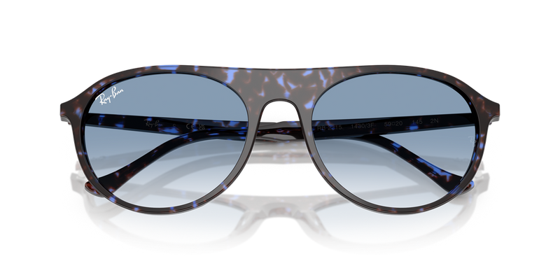 Ray-Ban RB2215 in Havana Blue Turtle - Alternate View