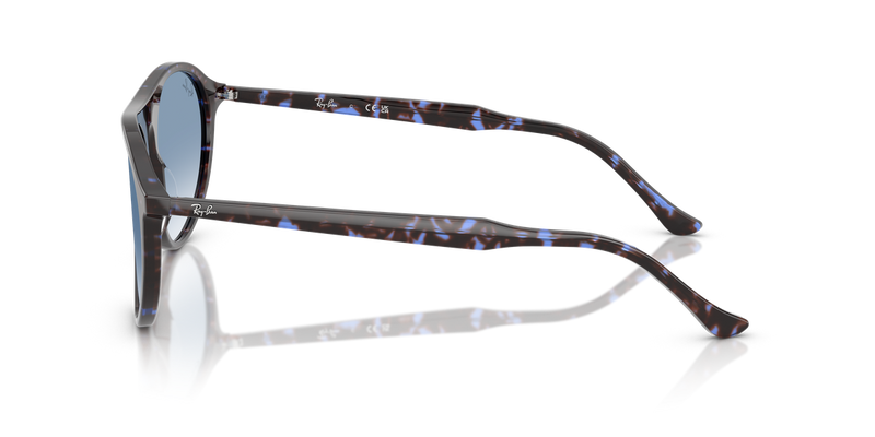Ray-Ban RB2215 in Havana Blue Turtle - Alternate View