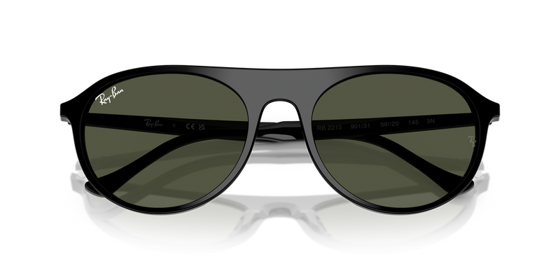 Ray-Ban RB2215 in Black - Alternate View