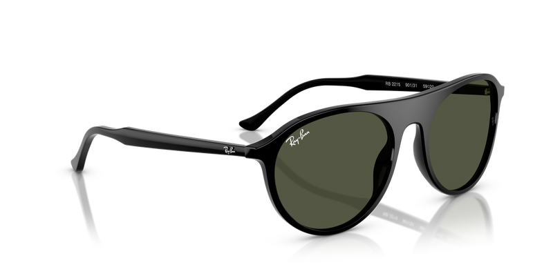 Ray-Ban RB2215 in Black - Alternate View