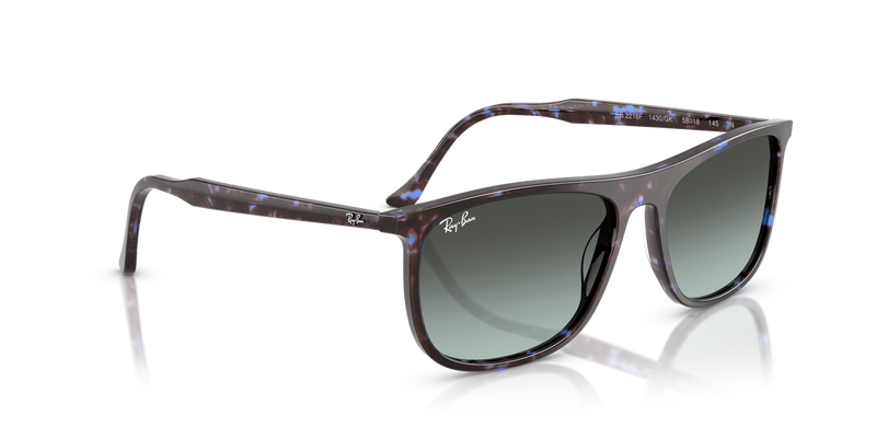 Ray-Ban RB2216F in Havana Blue Turtle - Alternate View