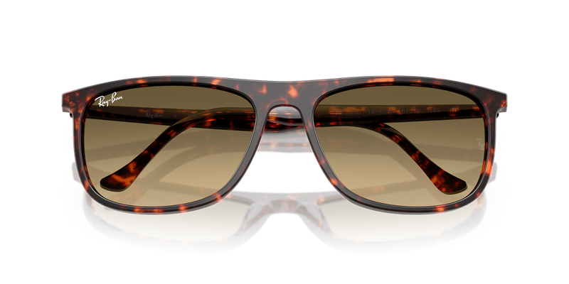 Ray-Ban RB2216 in Havana Red Turtle - Side View