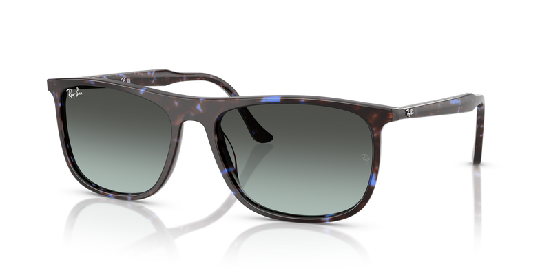 Ray-Ban RB2216 in Havana Blue Turtle - Alternate View