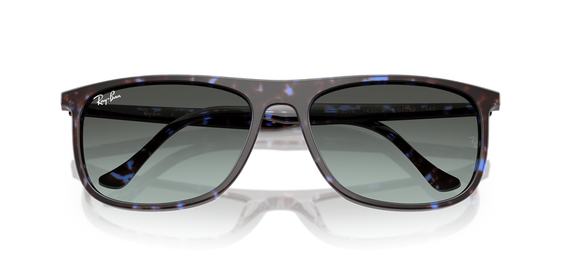 Ray-Ban RB2216 in Havana Blue Turtle - Alternate View