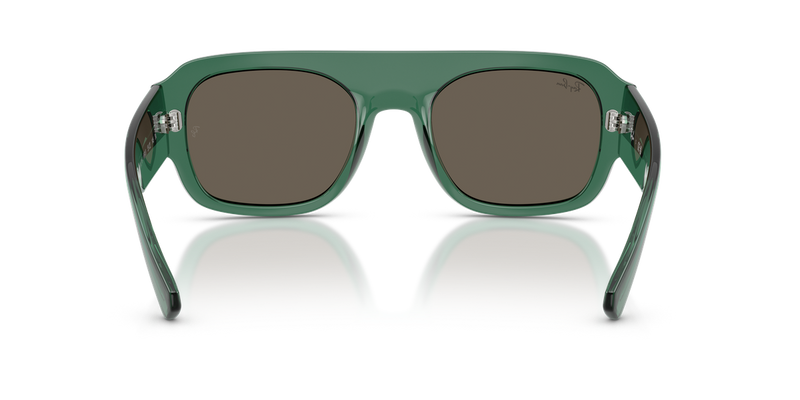 Ray-Ban RB2218 in Transparent Green / Brown (6681/3) - Alternate View
