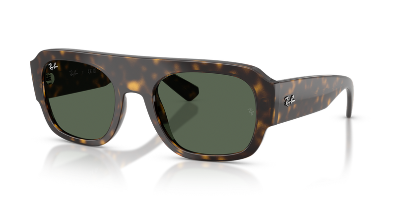 Ray-Ban RB2218 in Havana / Green (679071) - Alternate View