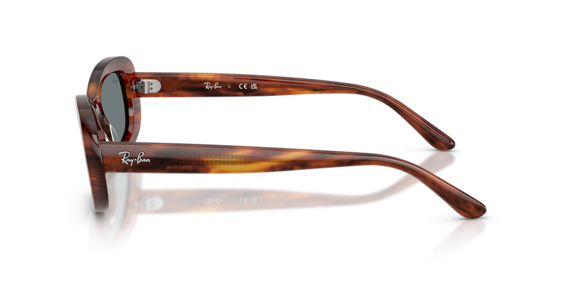 Ray-Ban RB2221F in Striped Havana - Alternate View