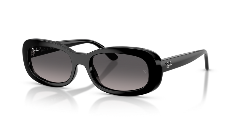 Ray-Ban RB2221 in Black / Gradient Grey Polarized (901/M3) - Alternate View