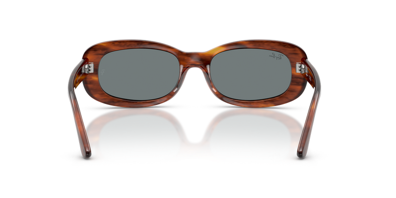 Ray-Ban RB2221 in Striped Havana / Blue (954/62) - Alternate View