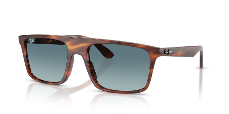 Ray-Ban RB2222F in Striped Havana - Alternate View