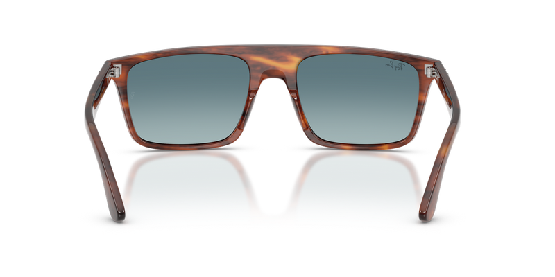 Ray-Ban RB2222F in Striped Havana - Alternate View