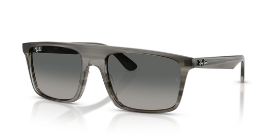 Ray-Ban RB2222 - Striped Grey / Gradient Grey (143871)