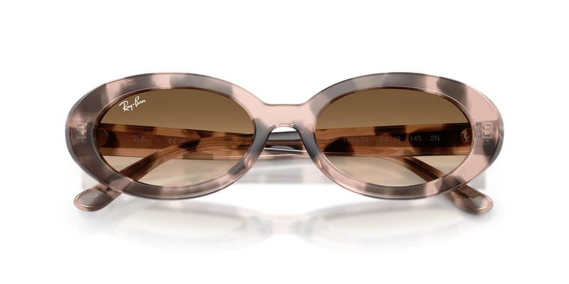 Ray-Ban RB2223F in Opal Pink Havana - Alternate View