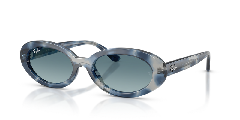 Ray-Ban RB2223F in Opal Blue Havana - Alternate View