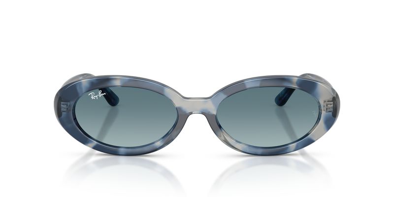 Ray-Ban RB2223F in Opal Blue Havana - Alternate View