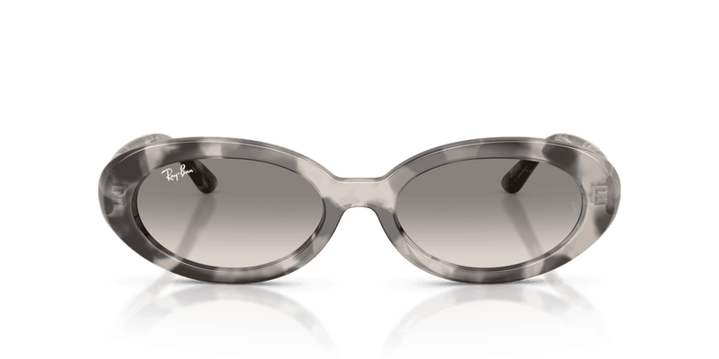 Ray-Ban RB2223 in Opal Grey Havana / Clear Gradient Grey (144832) - Back View