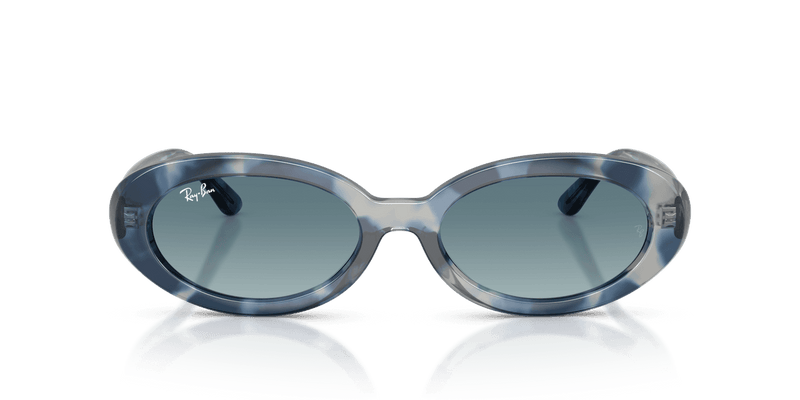 Ray-Ban RB2223 in Opal Blue Havana / Blue Gradient Grey (14503M) - Alternate View