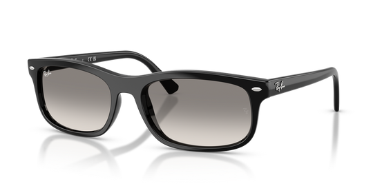 Ray-Ban RB2224F - Black / Clear Gradient Grey (601/32)