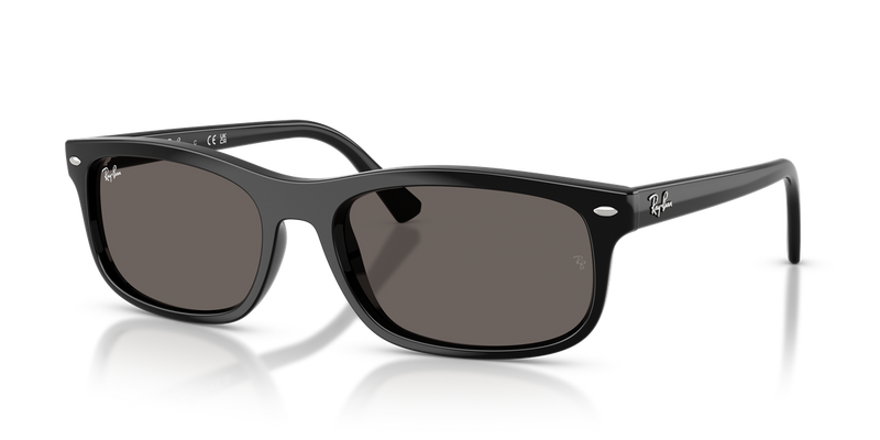 Ray-Ban RB2224F in Black / Dark Grey (601/B1) - Alternate View