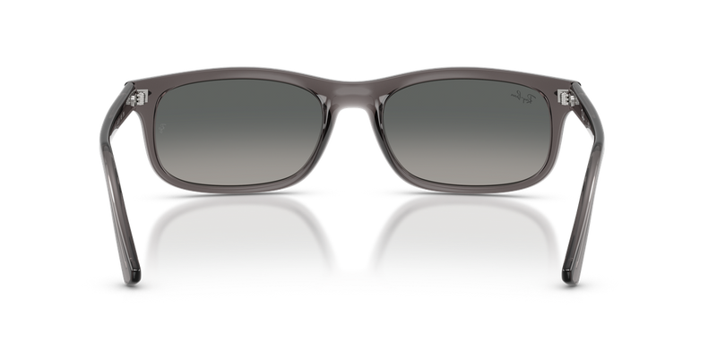 Ray-Ban RB2224F in Opal Light Grey / Grey Gradient (667571) - Alternate View