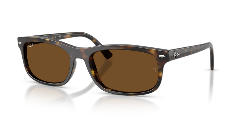 Ray-Ban RB2224F in Havana / Polarized Brown (710/57) - Alternate View