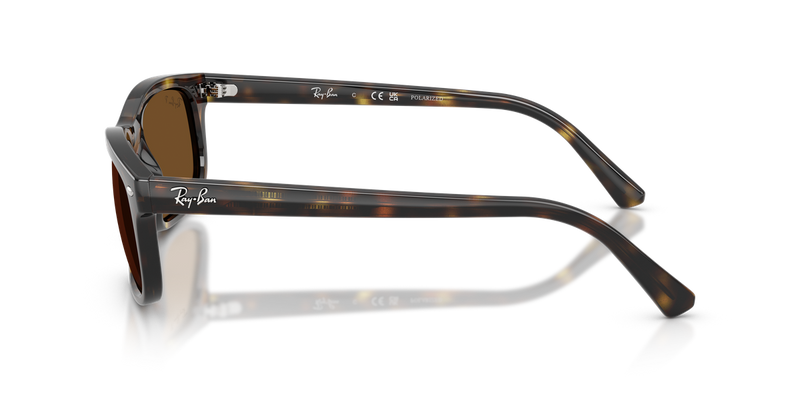 Ray-Ban RB2224 in Havana / Polarized Brown (710/57) - Alternate View