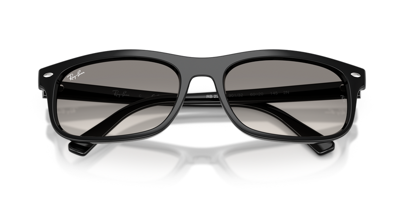 Ray-Ban RB2224 in Black / Clear Gradient Grey (901/32) - Alternate View