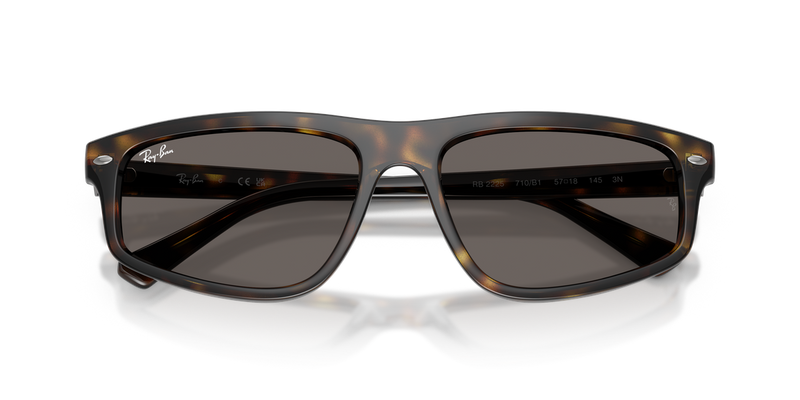 Ray-Ban RB2225 in Havana / Dark Grey (710/B1) - Alternate View