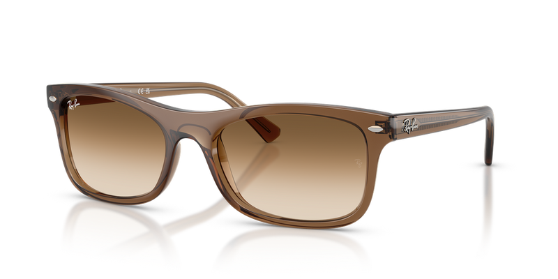 Ray-Ban RB2226F in Transparent Light Brown / Clear Gradient Brown (664051) - Alternate View