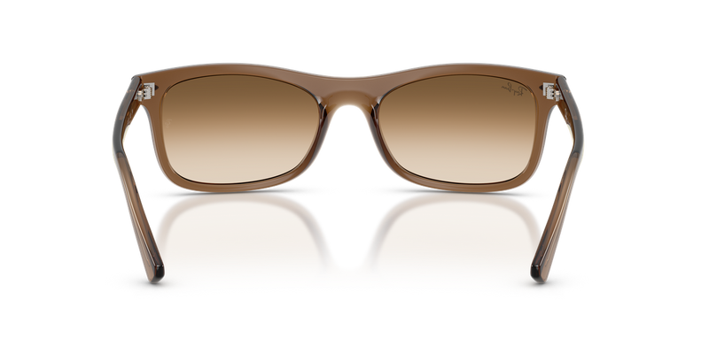 Ray-Ban RB2226F in Transparent Light Brown / Clear Gradient Brown (664051) - Alternate View