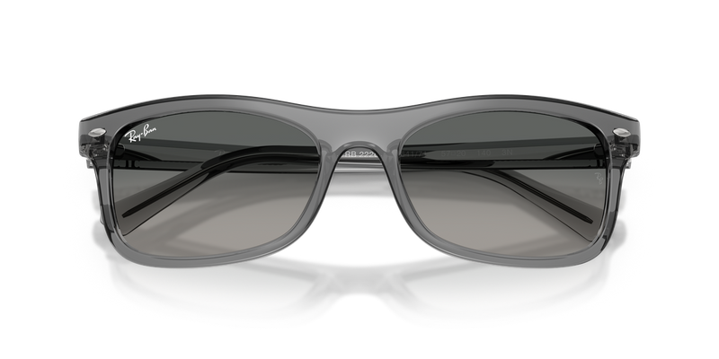 Ray-Ban RB2226F in Transparent Grey / Grey Gradient (664171) - Alternate View