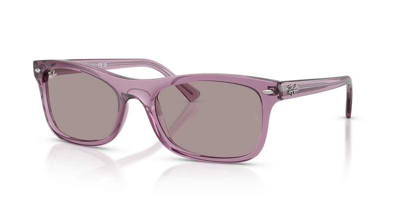 Ray-Ban RB2226F in Transparent Violet / Violet (684753) - Alternate View
