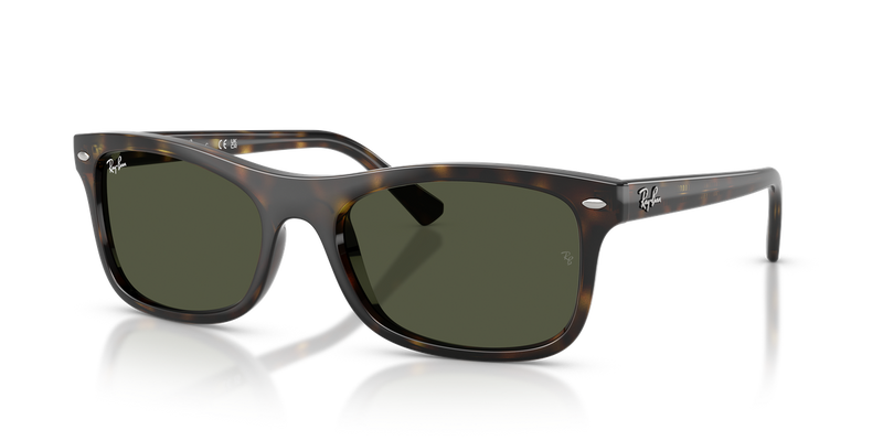 Ray-Ban RB2226F in Havana / Green (710/31) - Alternate View