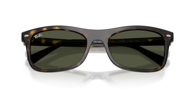 Ray-Ban RB2226F in Havana / Green (710/31) - Alternate View