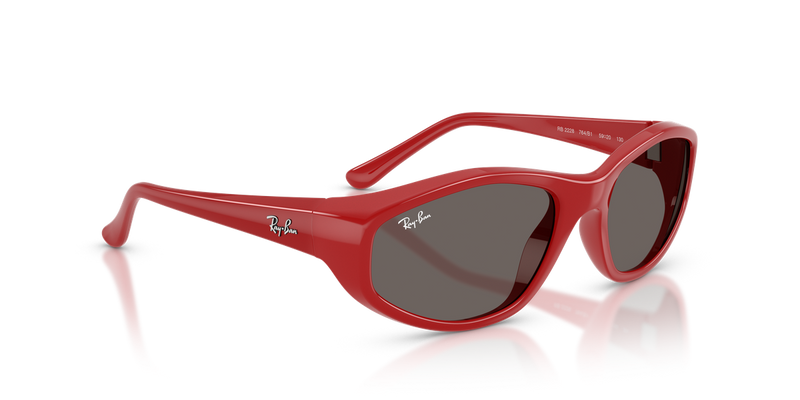 Ray-Ban RB2228 in Red - Alternate View