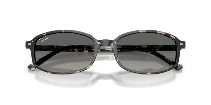 Ray-Ban RB2232 in Grey Havana / Gradient Grey (133371) - Side View