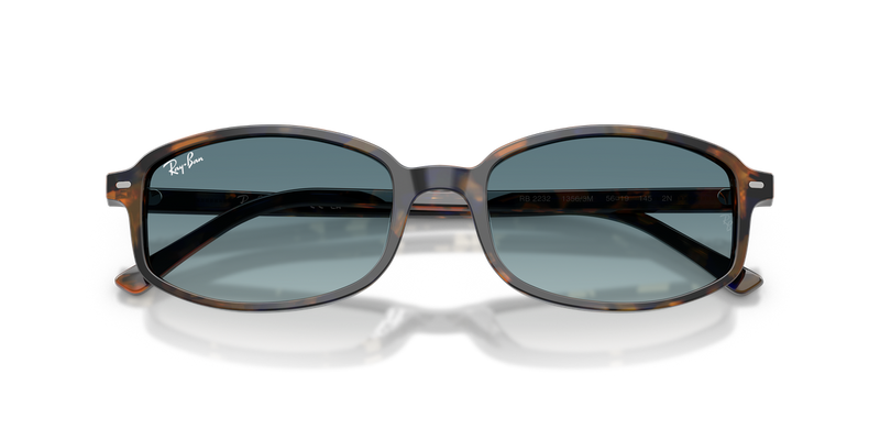 Ray-Ban RB2232 in Yellow & Blue Havana / Blue Gradient Grey (13563M) - Alternate View