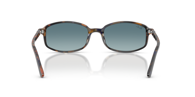 Ray-Ban RB2232 in Yellow & Blue Havana / Blue Gradient Grey (13563M) - Alternate View