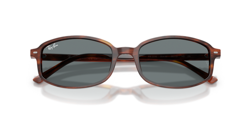 Ray-Ban RB2232 in Striped Havana / Blue (954/62) - Alternate View