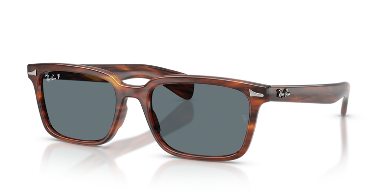 Ray-Ban BRUNEL in Striped Havana - Alternate View
