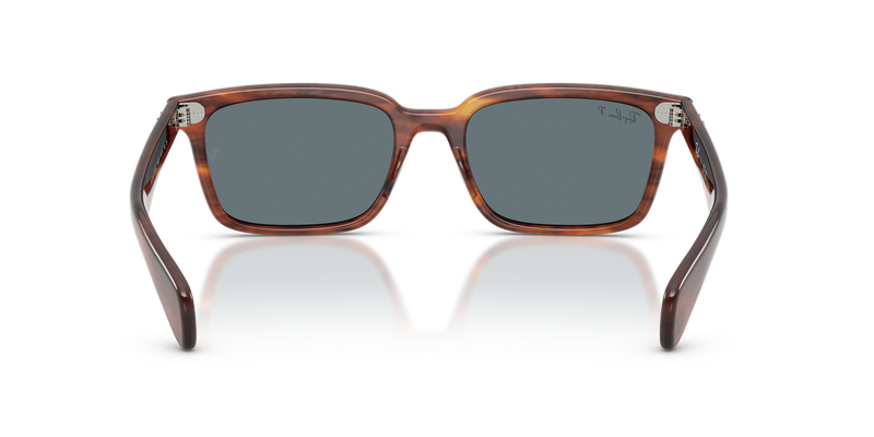 Ray-Ban BRUNEL in Striped Havana - Alternate View