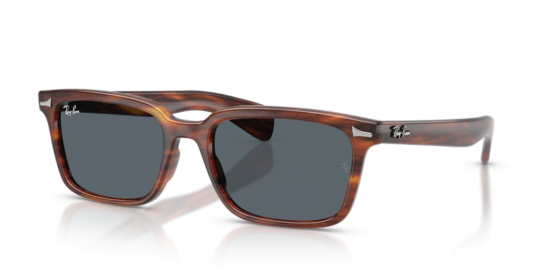 Ray-Ban BRUNEL in Striped Havana - Alternate View